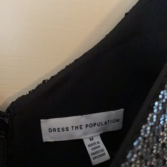 Dress the Population Harper Mermaid Gown Size M - Picture 14 of 14